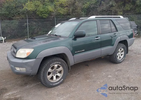 2003 Toyota 4Runner Sr5 Sport V8 из США, поврежденный, VIN JTEBT14R830016820